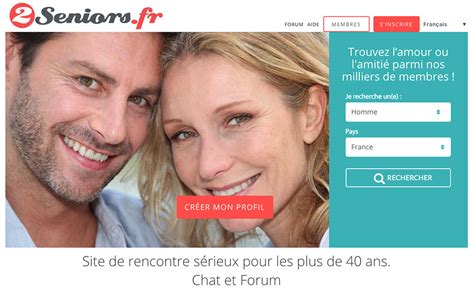 site de rencontre seniors entirement gratuit|Site de rencontre senior